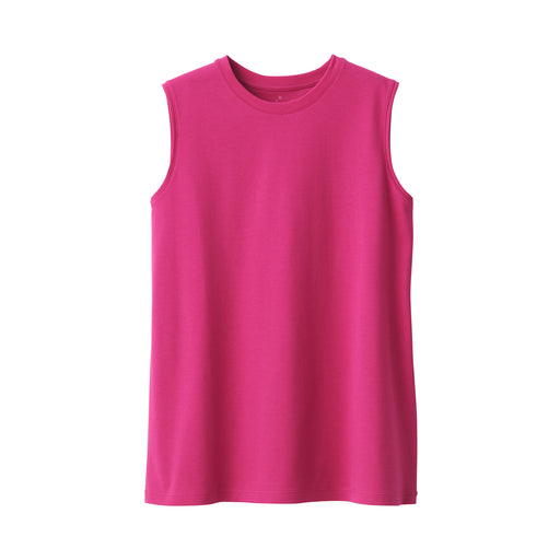 Women's Anti-Sweat Stain Sleeveless T-Shirt Pink MUJI