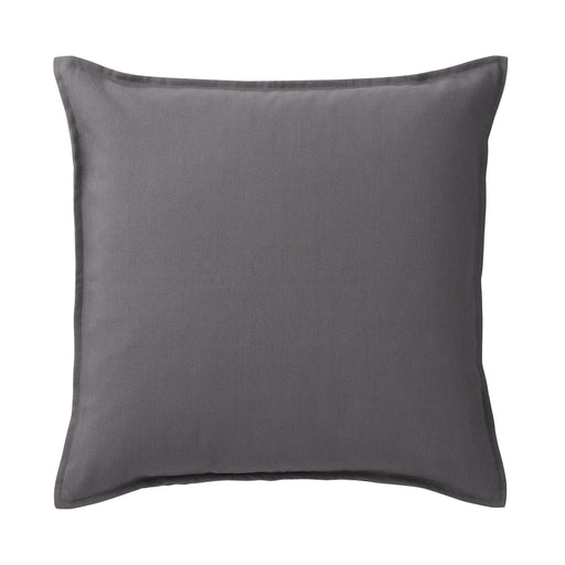 Oxford Cushion Cover - 21.7 x 23.2" Charcoal Grey MUJI