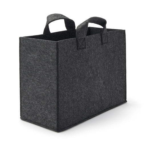 Portable Felt File Box - Dark Gray - Wide MUJI