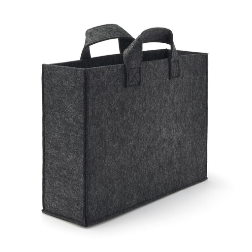 Portable Felt File Box - Dark Gray MUJI