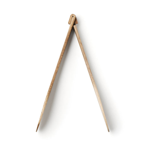 #WK44 -imported- Acacia Foldable Tongs Small MUJI