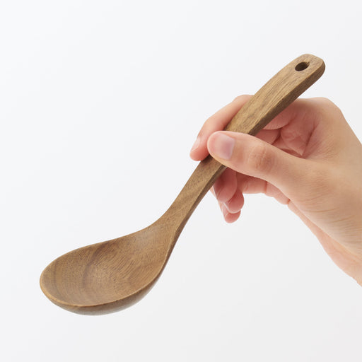 #WK44 -imported- Acacia Soup Ladle Small MUJI