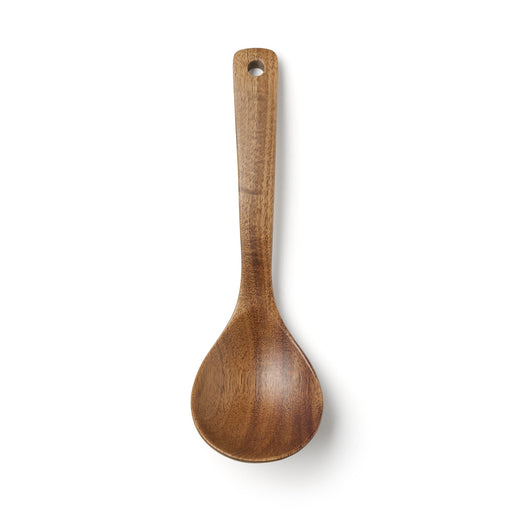 #WK44 -imported- Acacia Soup Ladle Large MUJI