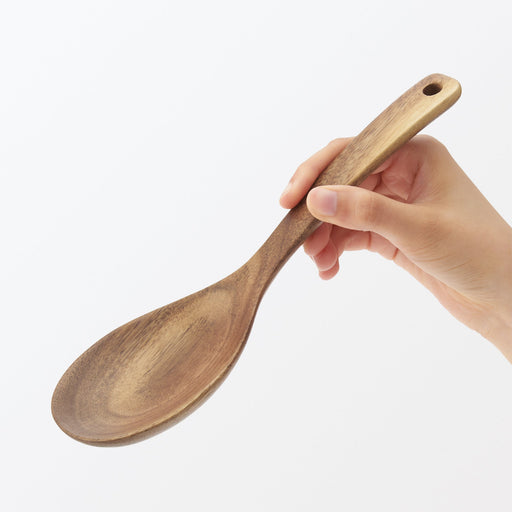 #WK44 -imported- Acacia Serving Spoon Large MUJI