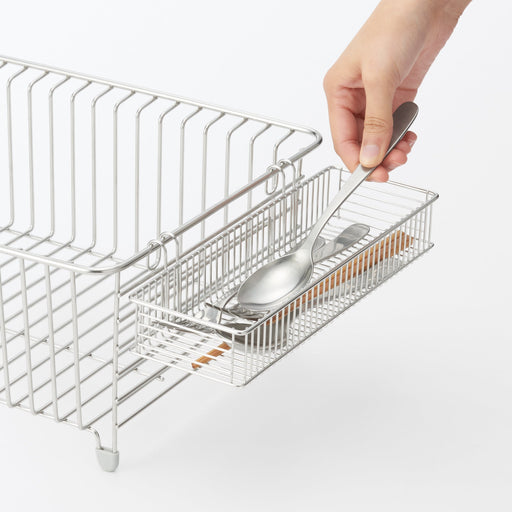 #wk 3 -imported- Stainless Steel Wire Tray for Dish Drainer MAJ09A4S MUJI