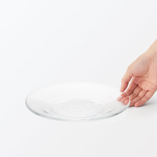 Soda Glass Plate - Large MUJI