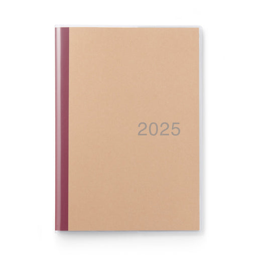 Monthly Planner From December 2024 - B5 - Sunday Start MUJI