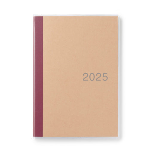 Monthly Planner From December 2024 - A5 - Sunday Start MUJI