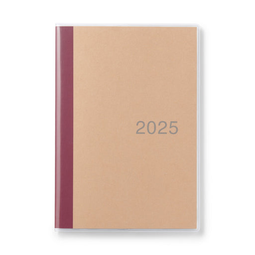 Monthly Planner From December 2024 - B6 - Sunday Start MUJI