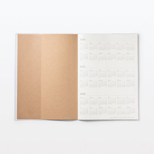 Monthly Planner From December 2024 - B5 - Monday Start MUJI