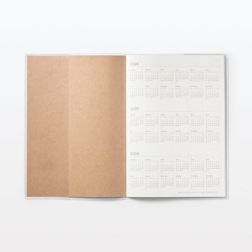 Monthly Planner From December 2024 - A5 - Monday Start MUJI