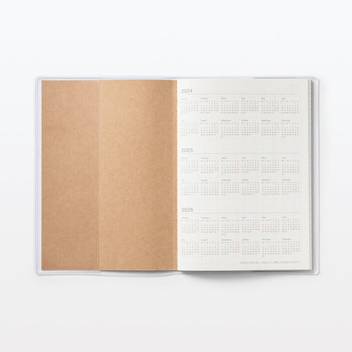 Monthly Planner From December 2024 - A6 - Monday Start MUJI