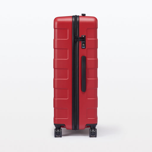 Adjustable Handle Hard Shell Suitcase 75L | Check-In MUJI