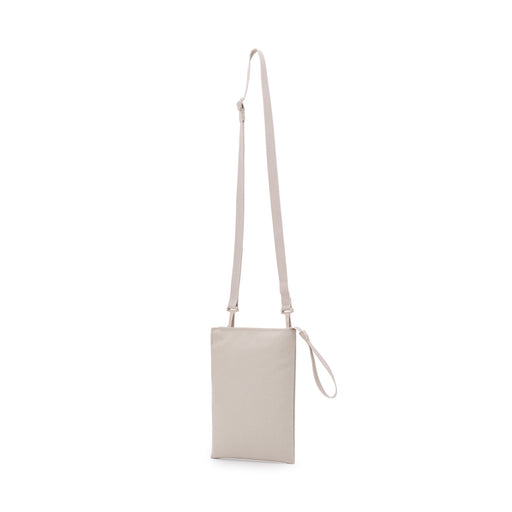 2-Way Water Repellent Mini Sacoche / Crossbody Bag Light Beige MUJI