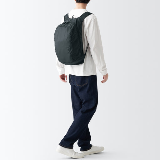 Collapsible Water Repellent Backpack MUJI