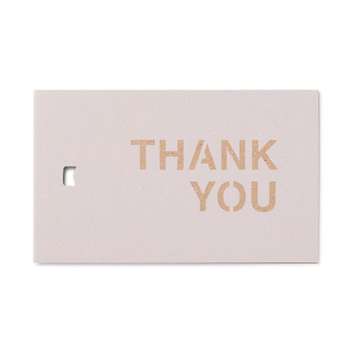 Gift Message Tag - Thank You MUJI