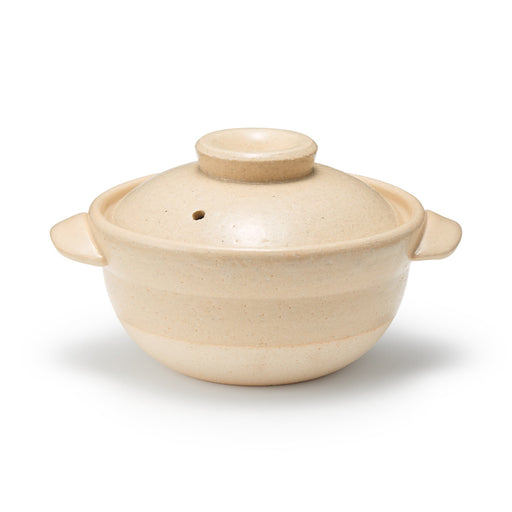 Banko Ware Transparent Glaze Ceramic Small Pot 0.8 Qt MUJI