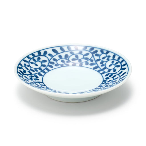 Hasami Ware Small Plate - Arabesque Pattern MUJI