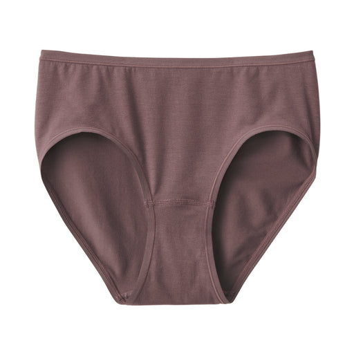 Women's Lyocell Blend Midi Panty Brown MUJI