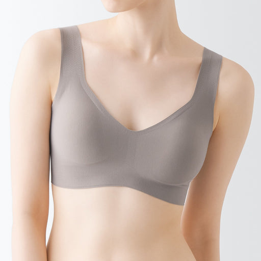 Women's Complete Seamless Half Top Bra MUJI