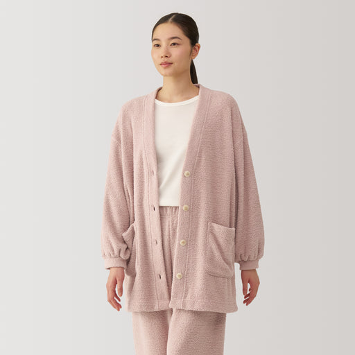 Women's Soft Knit Fleece Cardigan MUJI