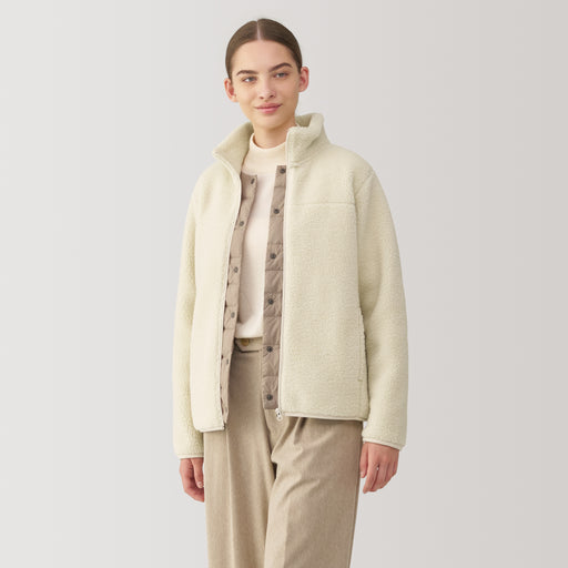 Women's Boa Fleece Jacket MUJI