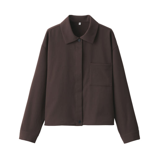 Women's Water Repellent Jacket Brown MUJI