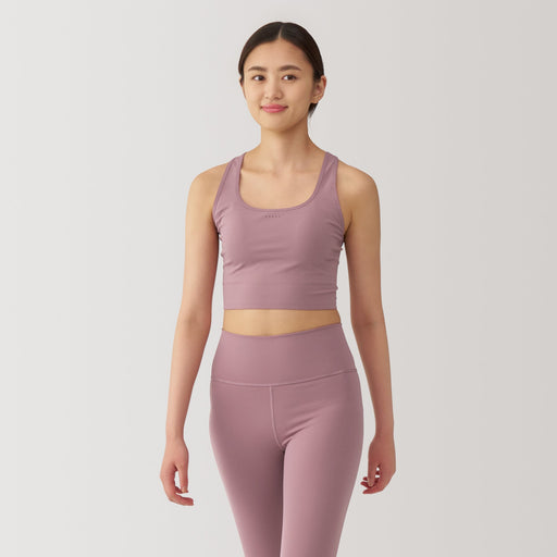 Women's Quick Dry Half Top Bra MUJI