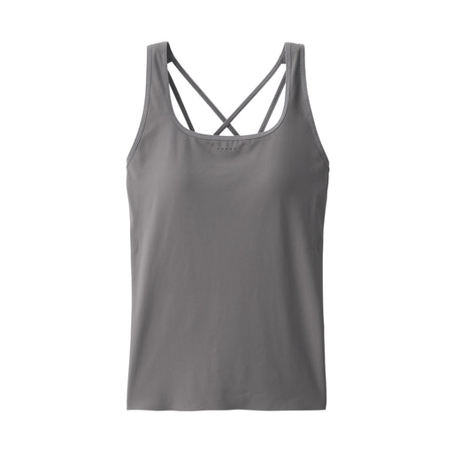 Women's Quick Dry Bra Tank Top Medium Gray MUJI