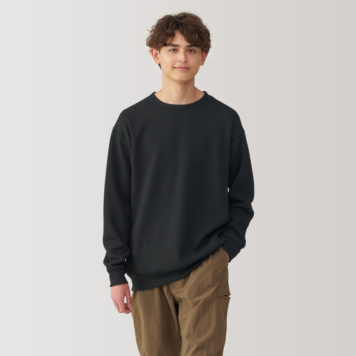 Men's UV Protection Quick Dry Waffle Long Sleeve T-Shirt MUJI