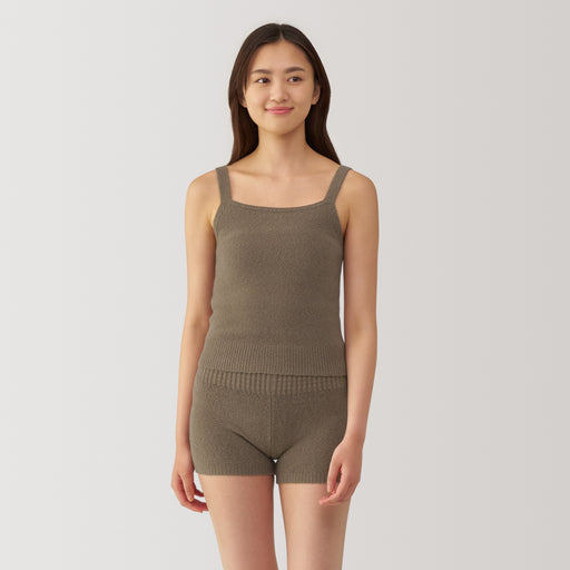 Women's Cotton Blend Cozy Knit Camisole MUJI