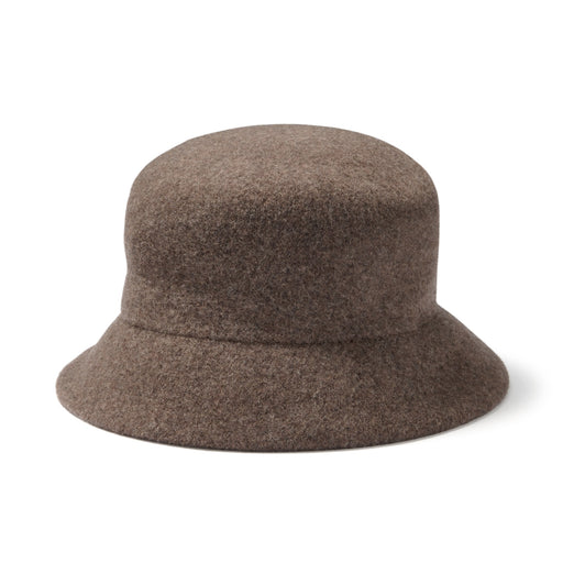 Wool Bucket Hat Dark Mocha Brown MUJI