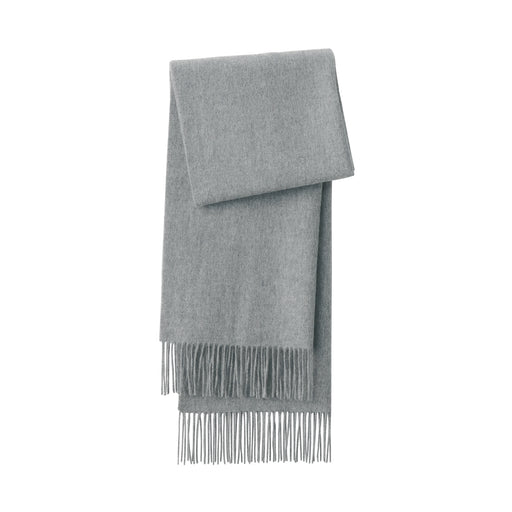 Wool Blanket Stole Medium Gray MUJI