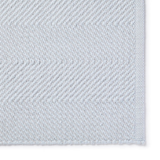 Hand Woven Mat Blue MUJI