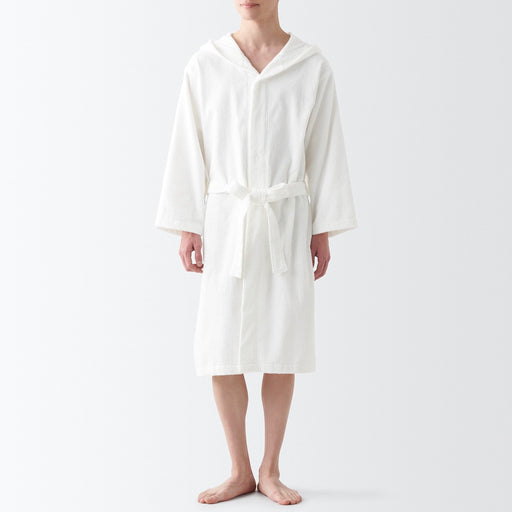 Side Seamless Pile Bathrobe MUJI