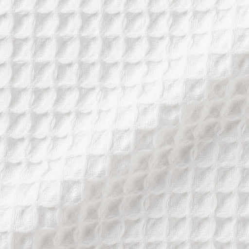 Waffle Small Bath Towel Off White MUJI