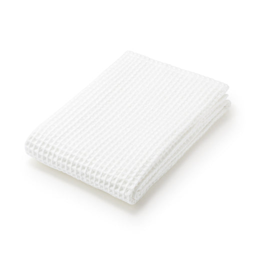 Waffle Bath Towel Off White MUJI