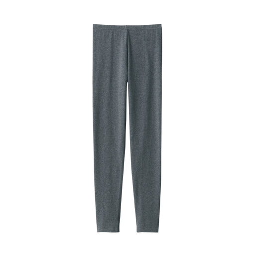 Women's Stretch Jersey Full Length Leggings Charcoal Gray MUJI