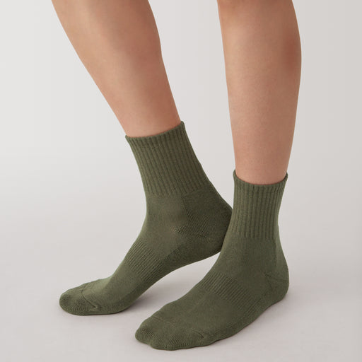 Right Angle Pile Short Socks MUJI