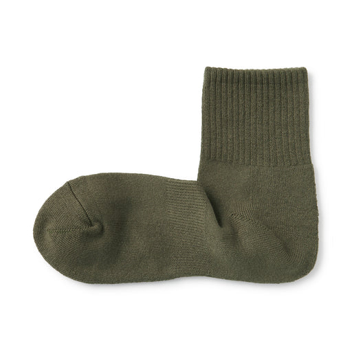 Right Angle Pile Short Socks MUJI