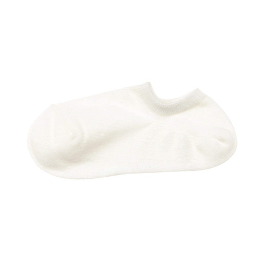 Right Angle Sneaker Socks Off White 23-25cm (US W7-9 M5-7.5) MUJI