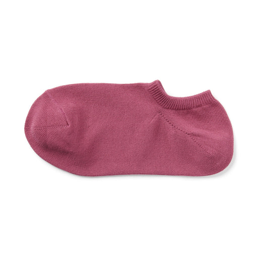 Right Angle Sneaker Socks Smoky Pink 23-25cm (US W7-9 M5-7.5) MUJI