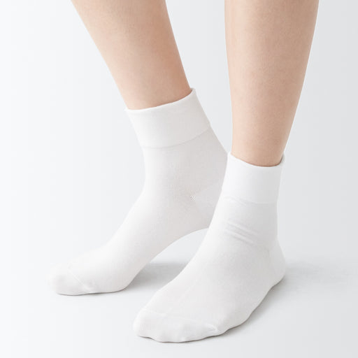 Right Angle Loose Top Short Socks MUJI