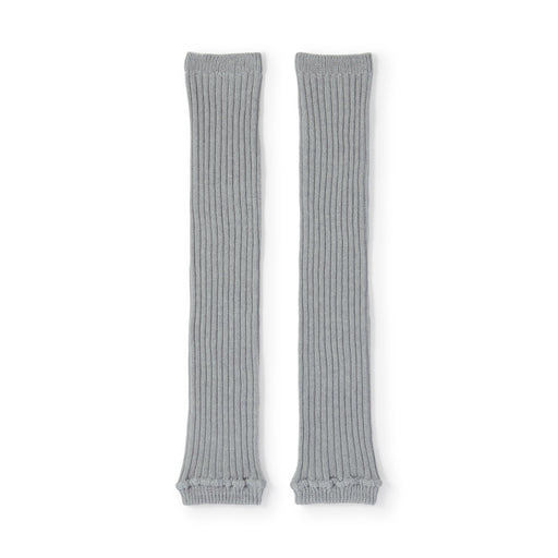 Warm Cotton Leg & Arm Warmers Gray MUJI