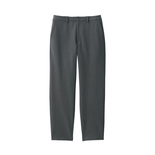 Men's Windproof Stretch Tapered Pants Dark Gray MUJI