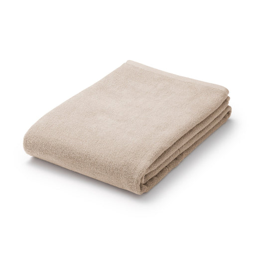 Twin Pile Bath Towel Pink Beige MUJI