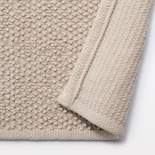 Chenille Bath Mat - Small Beige MUJI