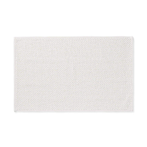 Chenille Bath Mat - Medium Off White MUJI