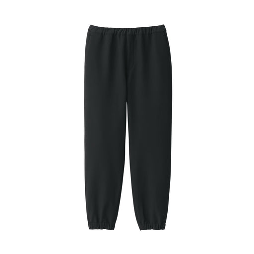 Women's Wind Repellent Stretch Easy Tapered Pants Black MUJI