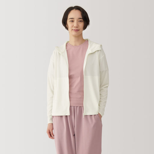 #WK38 [import] Women's UV Protection Quick Dry Zip Up Hoodie BK00424A MUJI